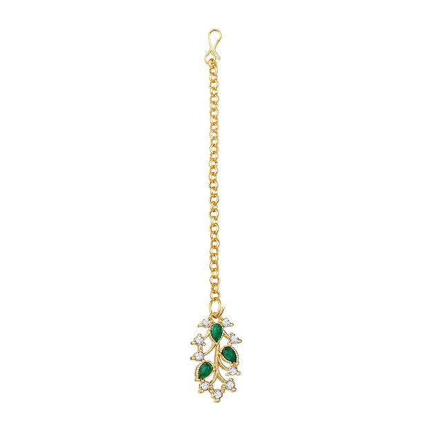 Diamond AD with Colorful Crystal Necklace Jewellery Set for Women/Girls | Perfect for Weddings, Parties & Festive Occasions