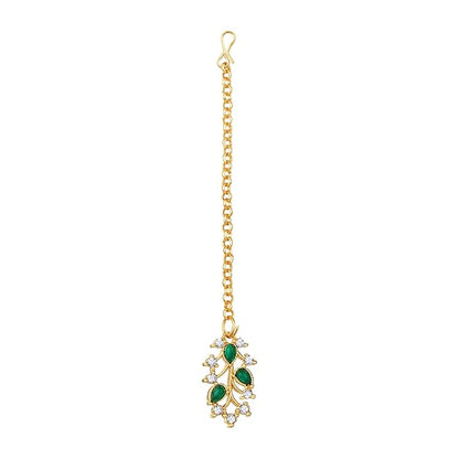 Diamond AD with Colorful Crystal Necklace Jewellery Set for Women/Girls | Perfect for Weddings, Parties & Festive Occasions