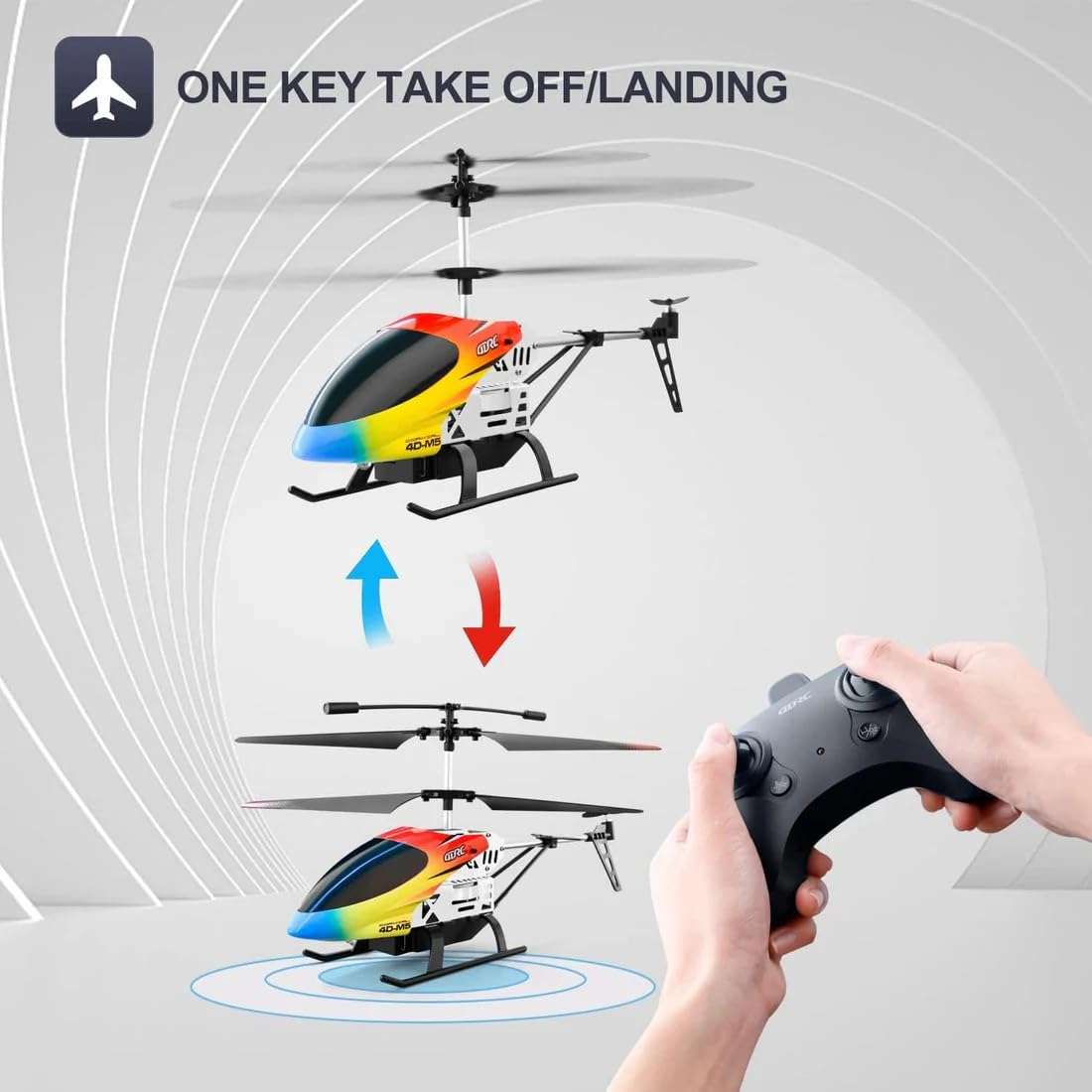 Skyhawk Remote Control Helicopter | RC Flying Toy | 1 Player | Age 8+ | 15 Min Flight